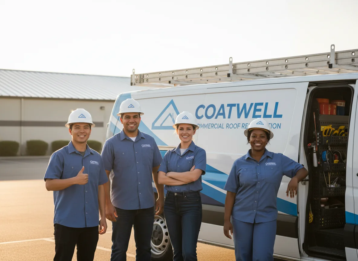 Commercial roof coating company in Brookfield, OH